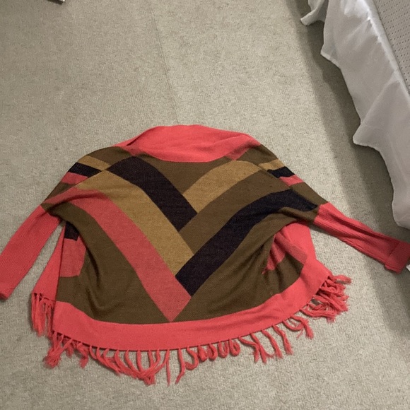 Fringe Patterned C. Luce Cardigan - Picture 3 of 4